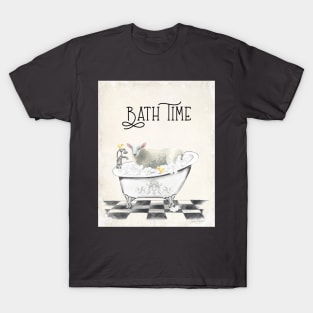 Farm Animals Bath C1 T-Shirt